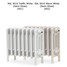 CI-CLA353-01-02 - Classic 4 Column Cast Iron Radiator H353mm x W824mm CI-CLA353-01-02 - Classic 4 Column Cast Iron Radiator H353mm x W824mm